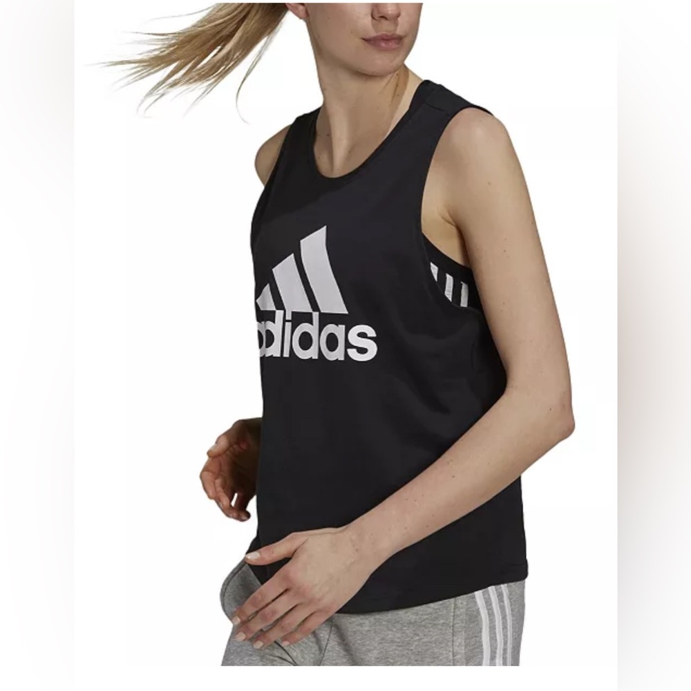 NWT•Adidas logo Tank XL